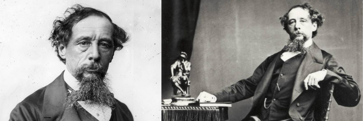 Foto de Charles Dickens.