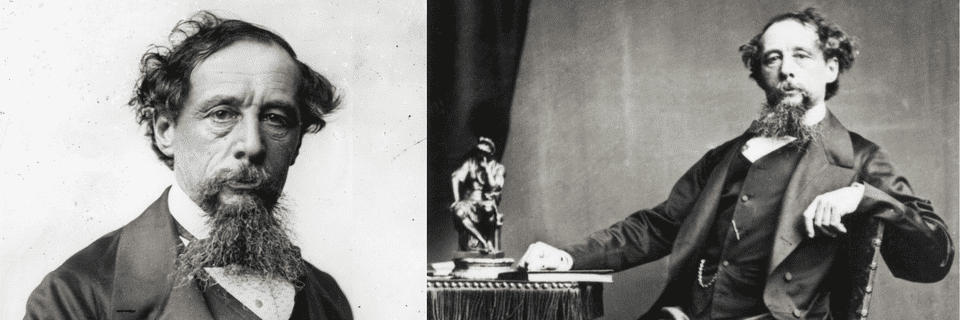 Foto de Charles Dickens.